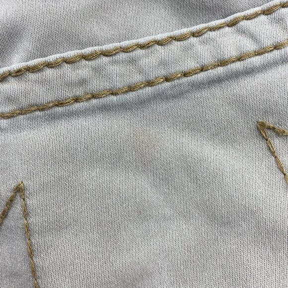 True Religion Geno Pants Men Size 34 Grayish Light Brown Relaxed Slim Stretchy - Picture 12 of 16